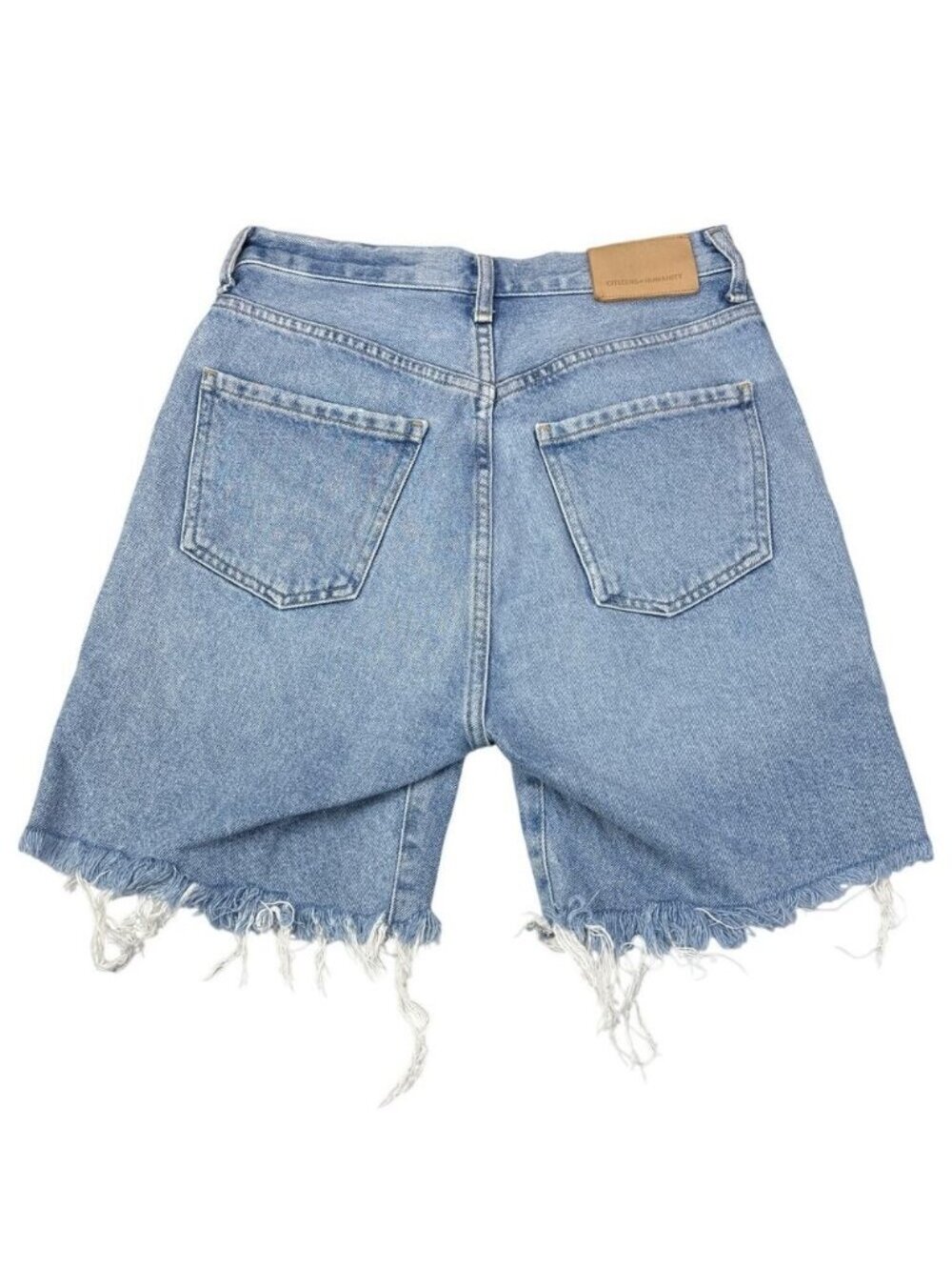 Citizens of Humanity Camilla Frayed Hem Short In Vanja - Picture 7 of 7